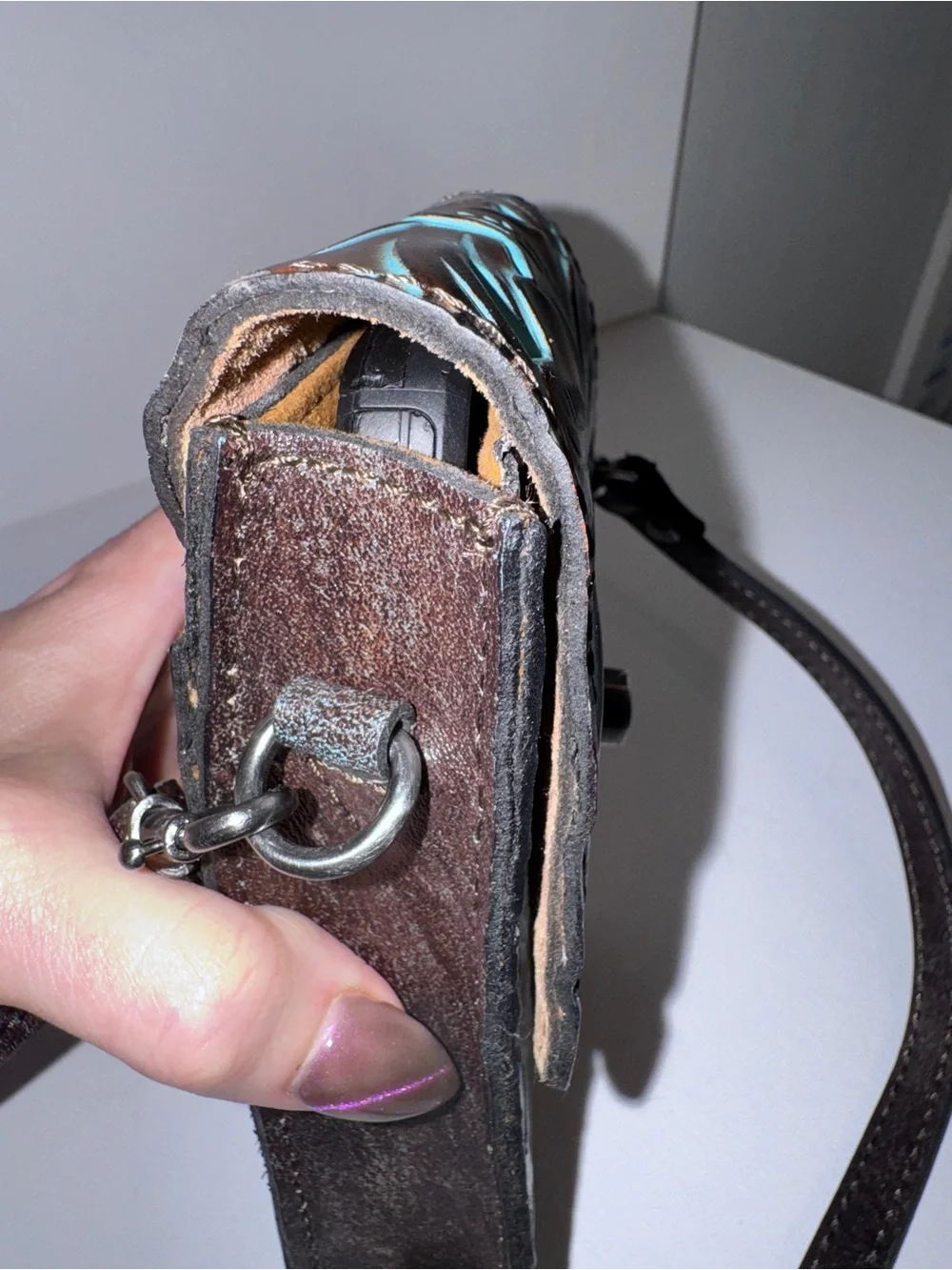 Patricia Nash Rivella Phone Crossbody Bag